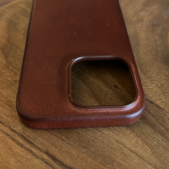 iPhone 14 Pro Leather Case. iPhone brand by Apple. - Picture 3 of 4